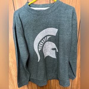 Women’s Michigan State Spartans Bottom Drawers Crewneck Sweatshirt